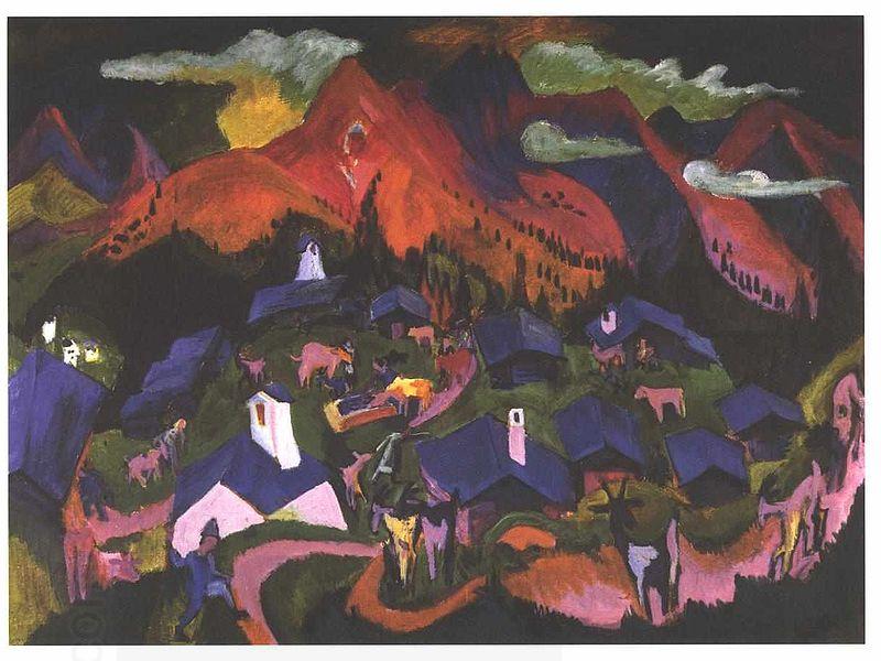 Ernst Ludwig Kirchner Return of the animals China oil painting art